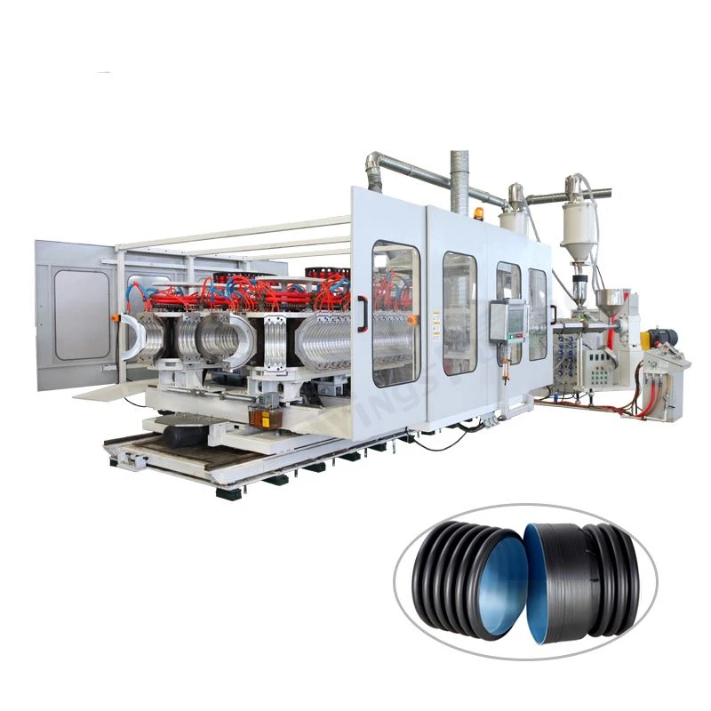 Double Wall Corrugated Pipe Machine